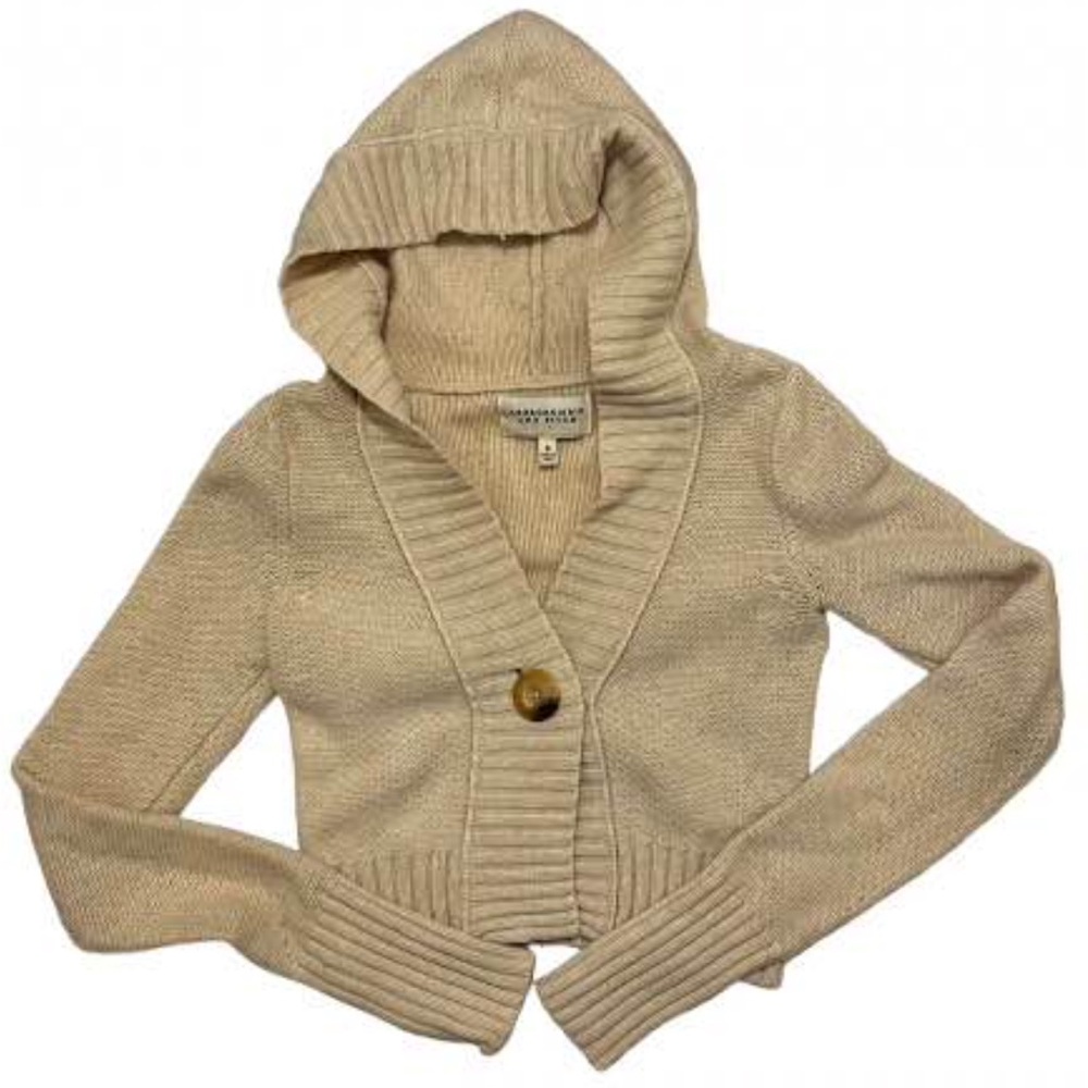 Vintage Abercrombie & Fitch Cropped Wool Cardigan